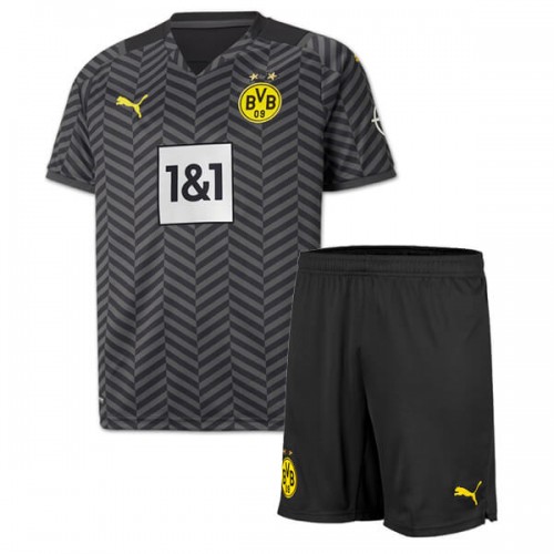 Borussia Dortmund Dres Dječji Gostujući 2021/22 Kratkih Rukava Borussia Dortmund Dres Dječji Gostujući 2021/22 Kratkih Rukava